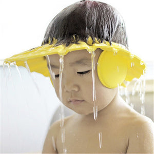 Shower visor for kids